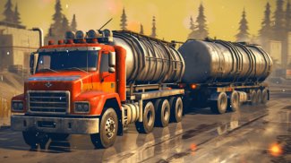 Oil Cargo Transport Truck Game screenshot 5