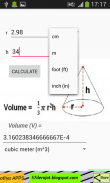 Cone Volume Calculator screenshot 3