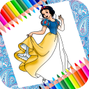 Princess Coloring Book