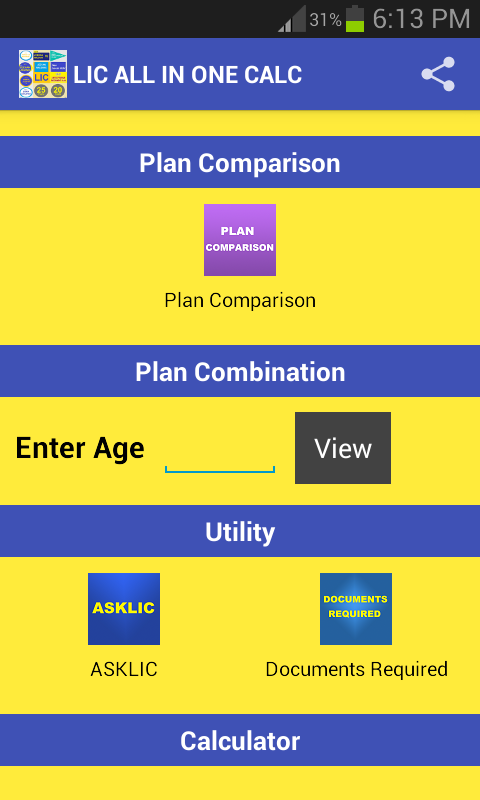 Lic all deals in one calculator