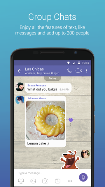 Download viber free android)