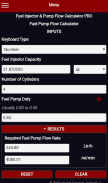 Fuel Injector & Pump Flow Calculator PRO screenshot 4