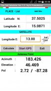 Geo Sat Calculator screenshot 2