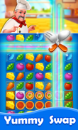 Yummy Swap - Chef Cooking & Match 3 Puzzle Game screenshot 2