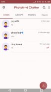 Photofrnd Chatter India- Text, video, audio chat screenshot 2