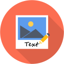 Text to Image Icon