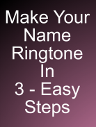 My Name Ringtone Creator screenshot 0