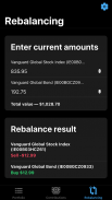 Investment Calculator - Rebalances & Contributions screenshot 1