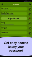 Password Saver: fácil e seguro screenshot 2
