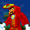 Iron Craft Superhero Fighting Icon