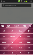 Keyboard Thema Roze screenshot 7