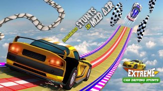 Ultimate Car Stunts Race Games screenshot 2