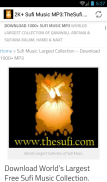 5000 Sufi Music MP3: TheSufi.com screenshot 0