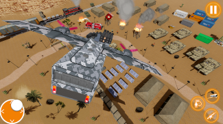 Robot Bus Army Simulator -  Grand City Wars 2020 screenshot 3