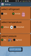 Subcooling & Superheat Calc screenshot 1