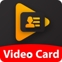 Video Business Card Maker, Personal Branding App Icon