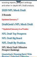 DraftBlaster - The #1 Pro Football Mock Draft App screenshot 1