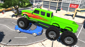 Monster Truck - Car destruction screenshot 0