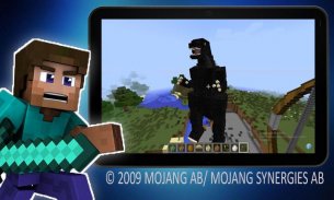 Mod Godzilla for Minecraft Pe screenshot 0