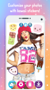 Cute Kawaii Stickers – Photo Editor screenshot 3