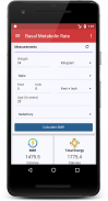 BMI App screenshot 2
