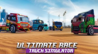 Euro Truck Racing Games screenshot 1