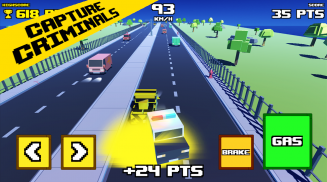 Crazy Road: Police Chase screenshot 2