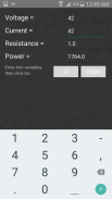 Ohm's Law Calculator screenshot 2