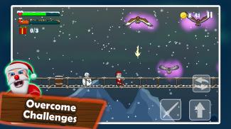 Santa Adventure 2D Action Game screenshot 0