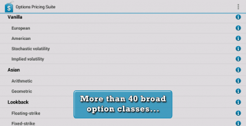 Options Pricing Suite screenshot 17