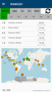 Namazu: the Fastest Earthquakes Updates App screenshot 5