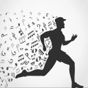 Music Run Icon