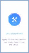 Font and Emoji Reset for EMUI screenshot 0