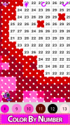 Flowers Cross Stitch Coloring screenshot 5