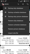 Bus Driver Duty Schedule Lite screenshot 6