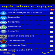 Share Apps Via Bluetooth screenshot 0