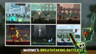 Marimo League : Be God, show Miracles on battles! screenshot 11