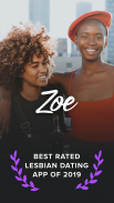 Zoe: Lesbian Dating & chat 👭 screenshot 1