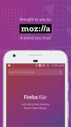 Firefox Klar: Der Browser mit Privatsphäre screenshot 2