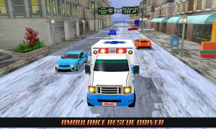 Ambulance Rescue Driving 2017 screenshot 2