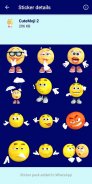 HD Emoji Stickers - WAStickerA screenshot 0