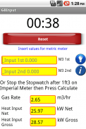 GB Gas Rate Calculator (free) screenshot 1