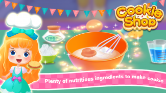 Sweet Yummy Cookie Shop screenshot 1