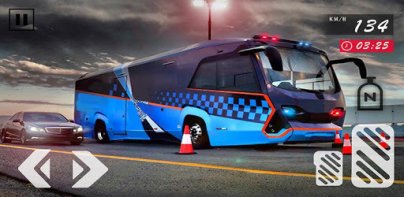 Police Bus Driving Simulator - Bus Simulator 2020