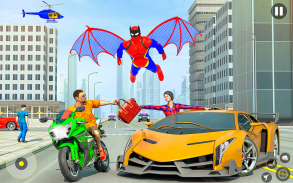 Flying Spider Hero: Rope Hero screenshot 2