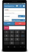 Fixed Deposit Calculator screenshot 1