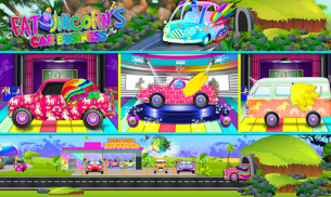 Mr. Fat Unicorn's Car Business! Car Wash & repair screenshot 2