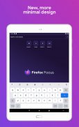 Firefox Focus: Pelayar privasi screenshot 1
