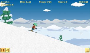 Катание на лыжах screenshot 0