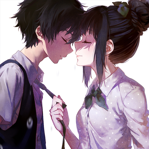 HD anime couple wallpapers